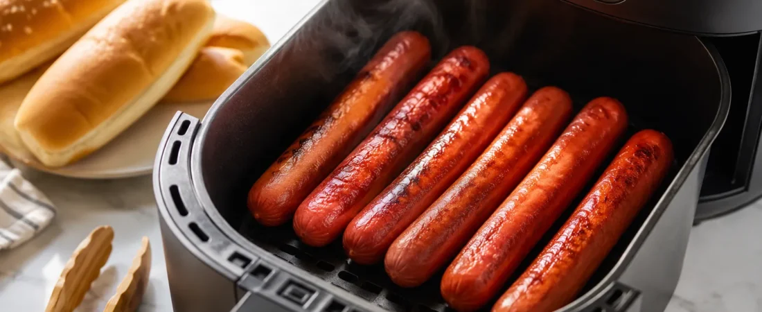 Hot Dogs in the Air Fryer: Time and Temperature